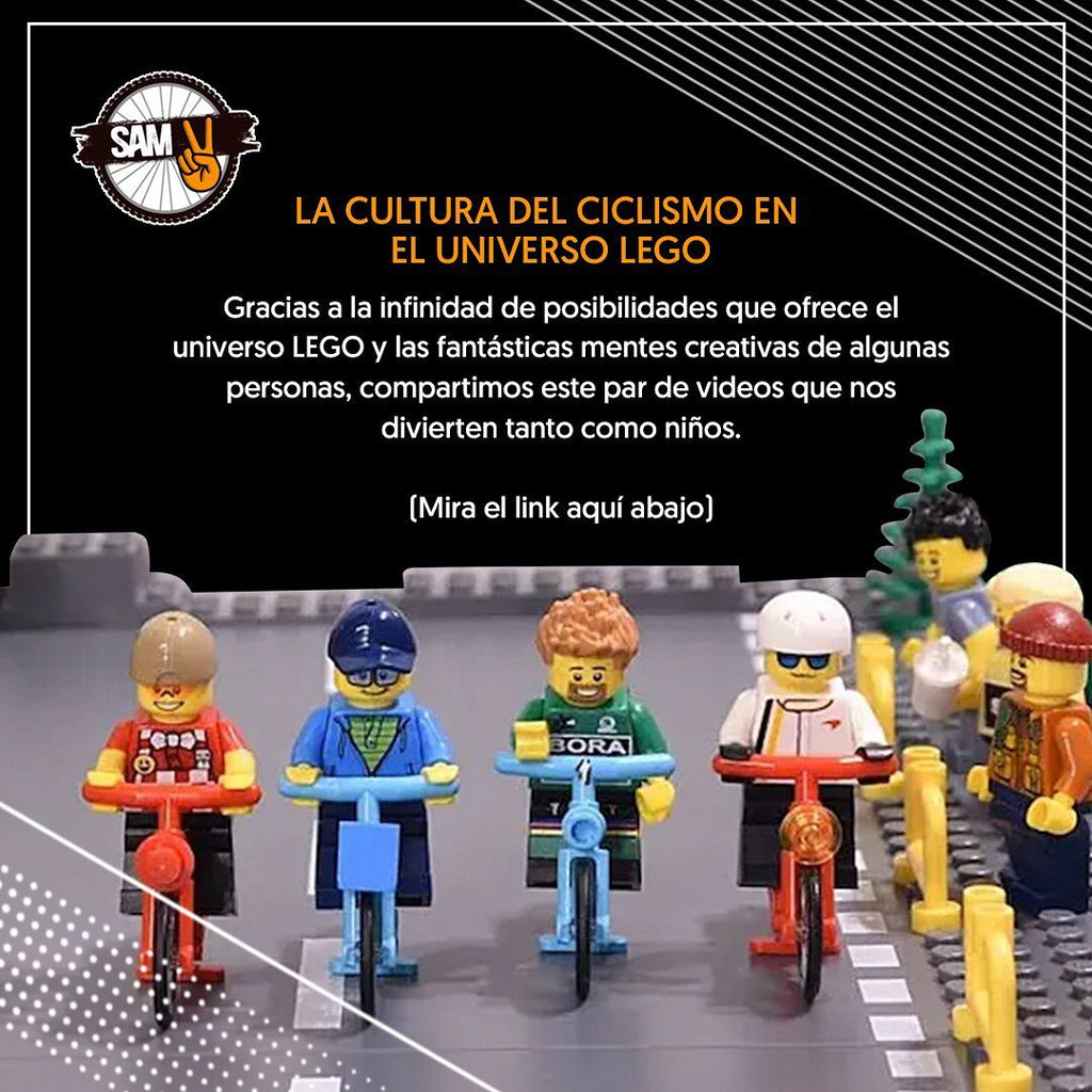 La cultura del ciclismo en el universo Lego