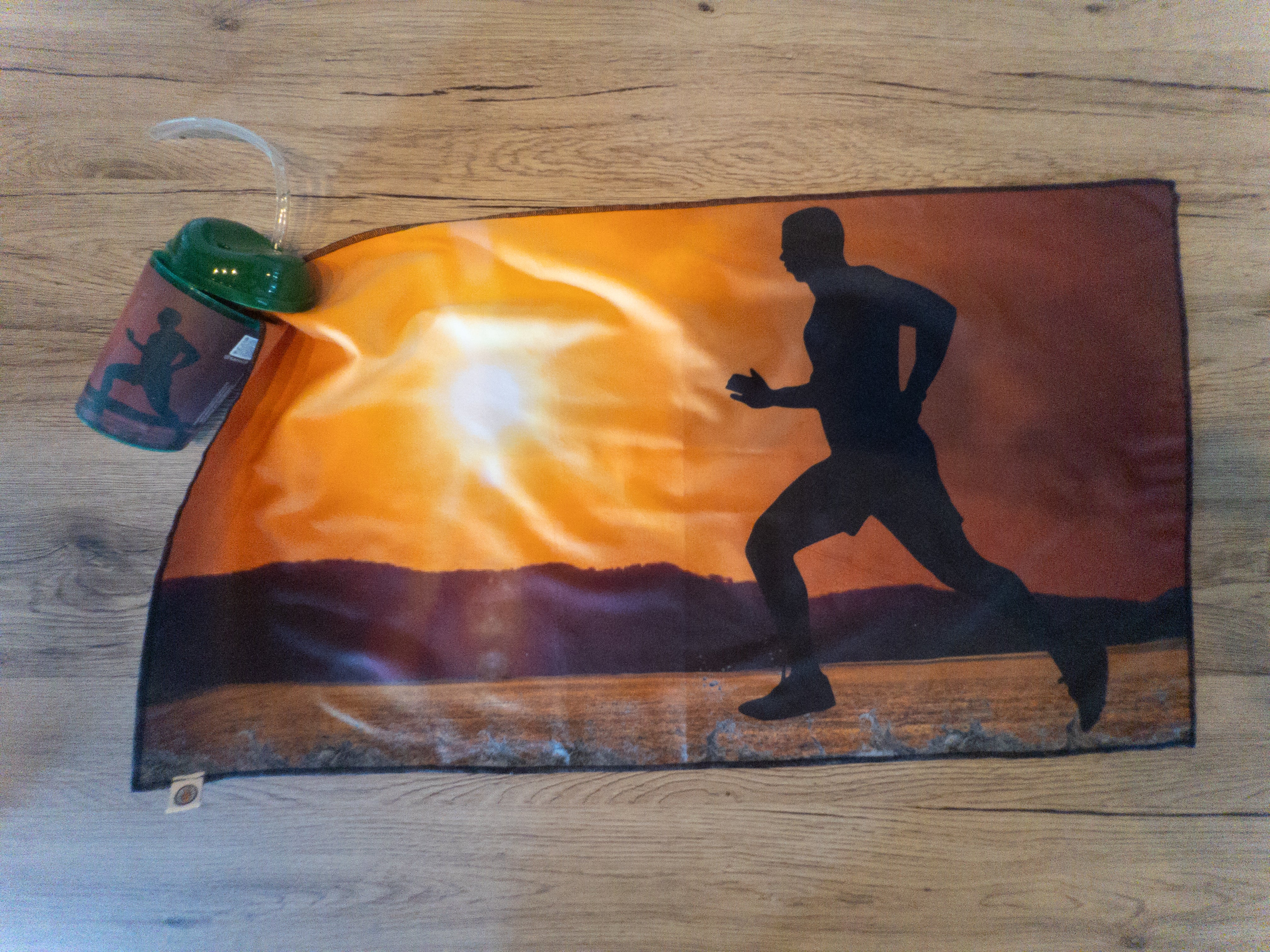 Toalla Deportiva (Runner) con vaso útil