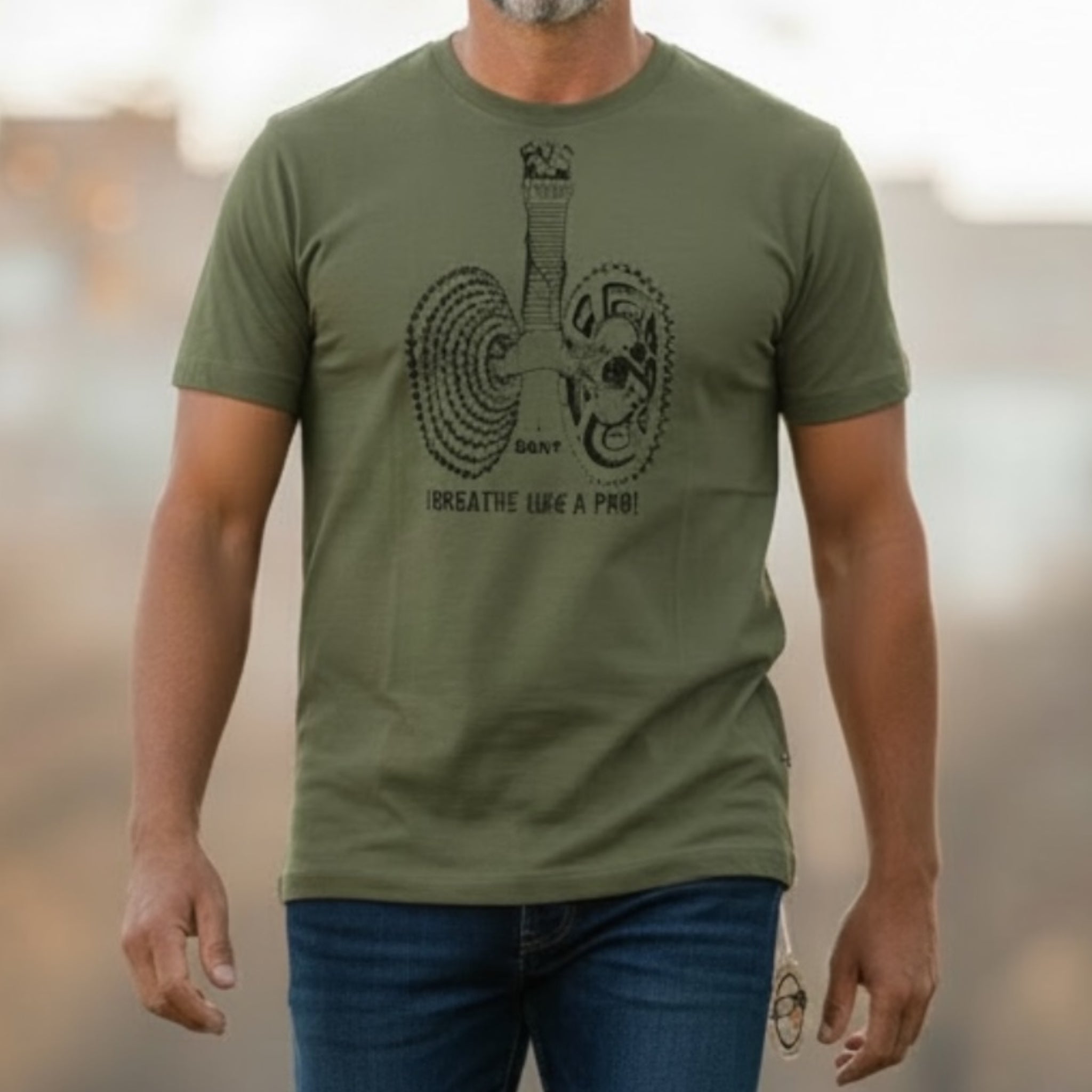 Camiseta Pulmones Hombre