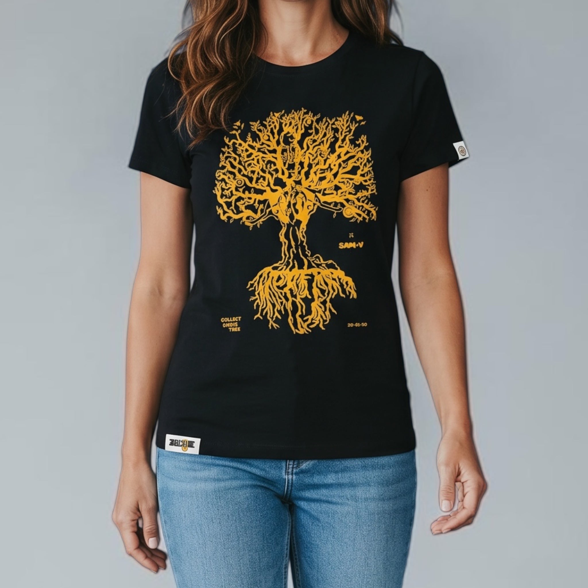 Camiseta Árbol de la vida ciclista Mujer