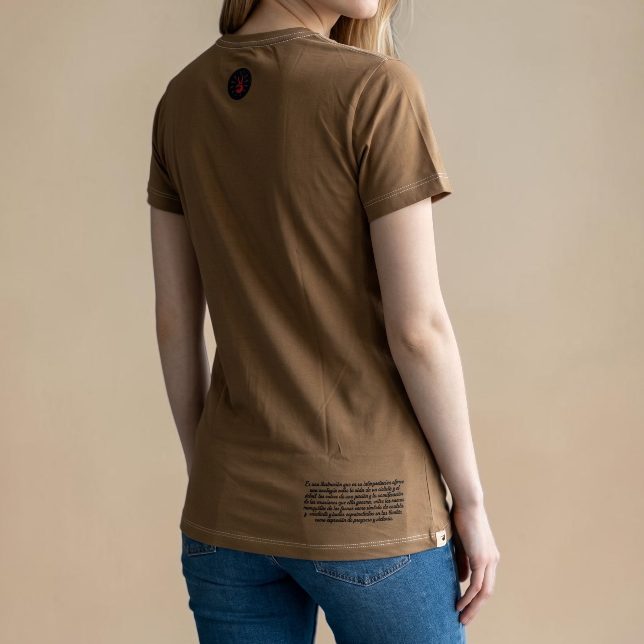 Camiseta Árbol de la vida ciclista Mujer