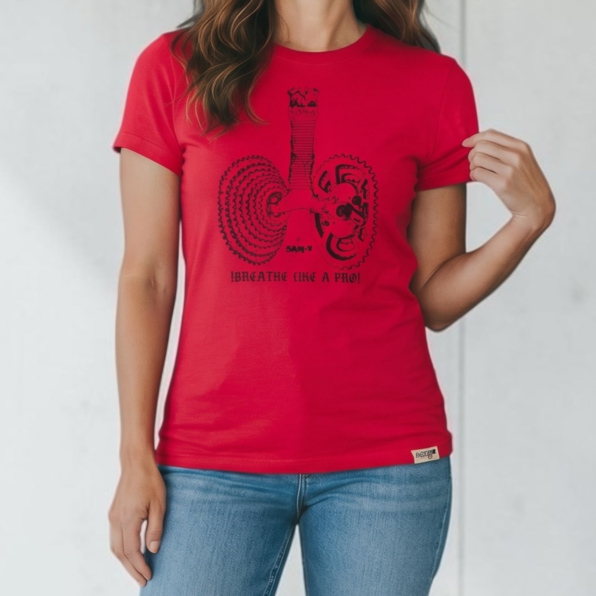 Camiseta Pulmones Mujer