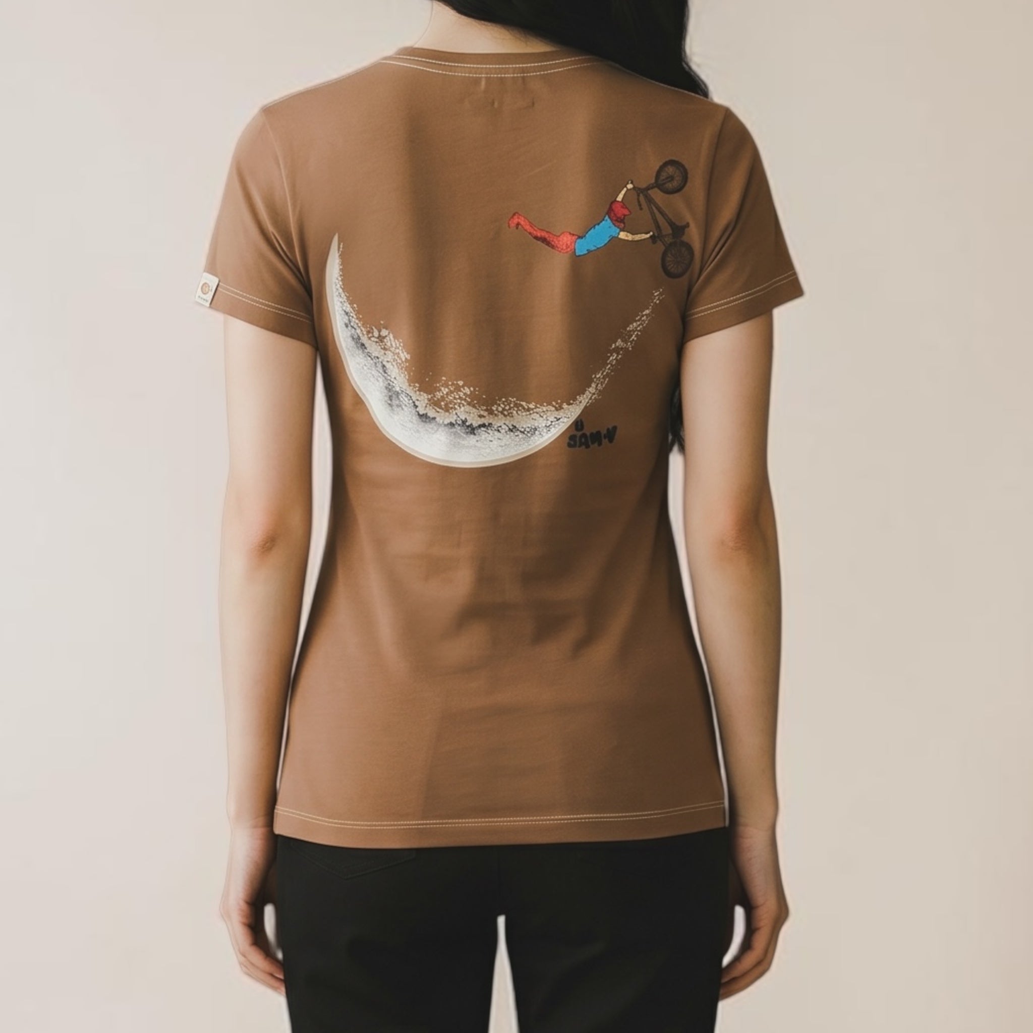 Camiseta Luna Mujer