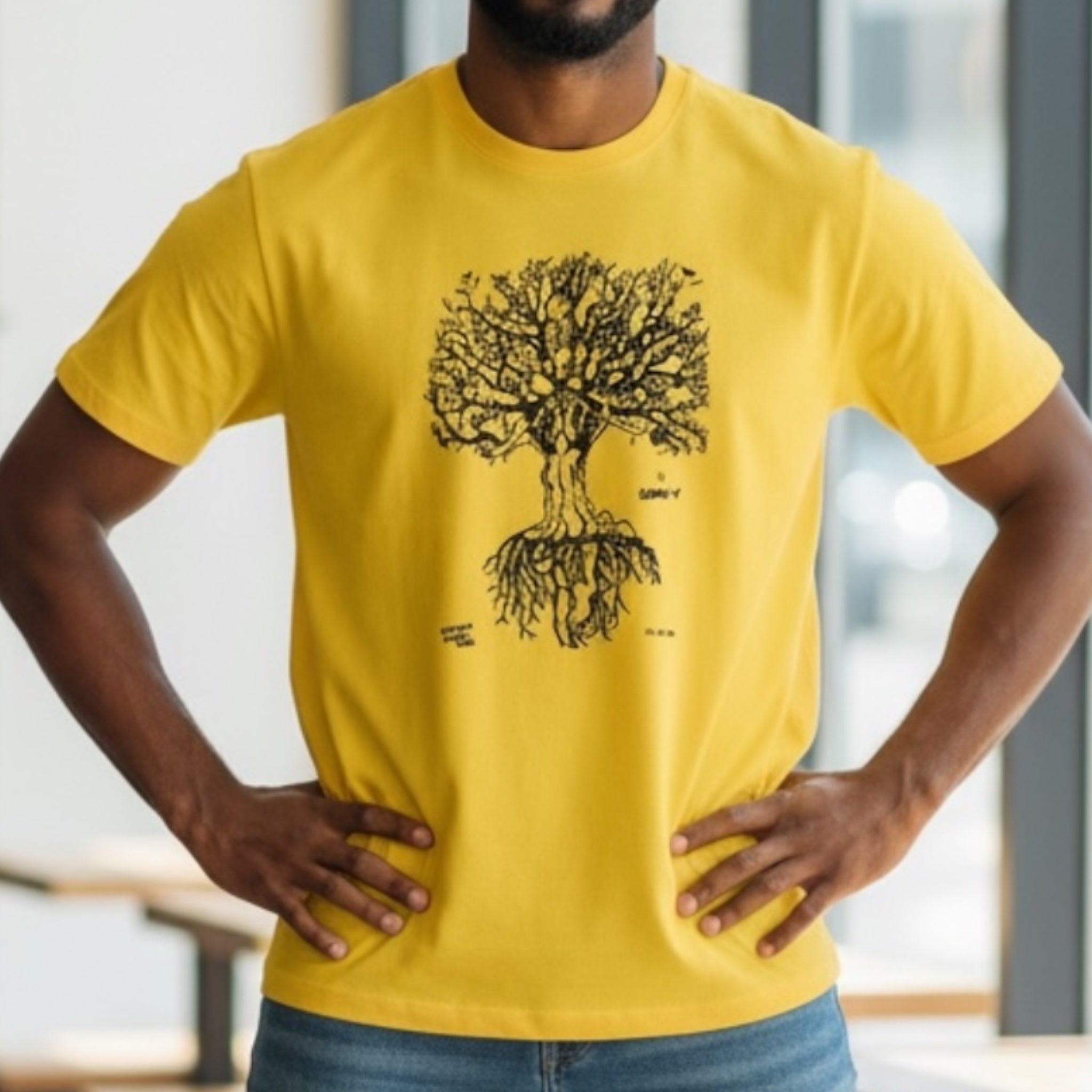 Camiseta Árbol de la vida ciclista Hombre