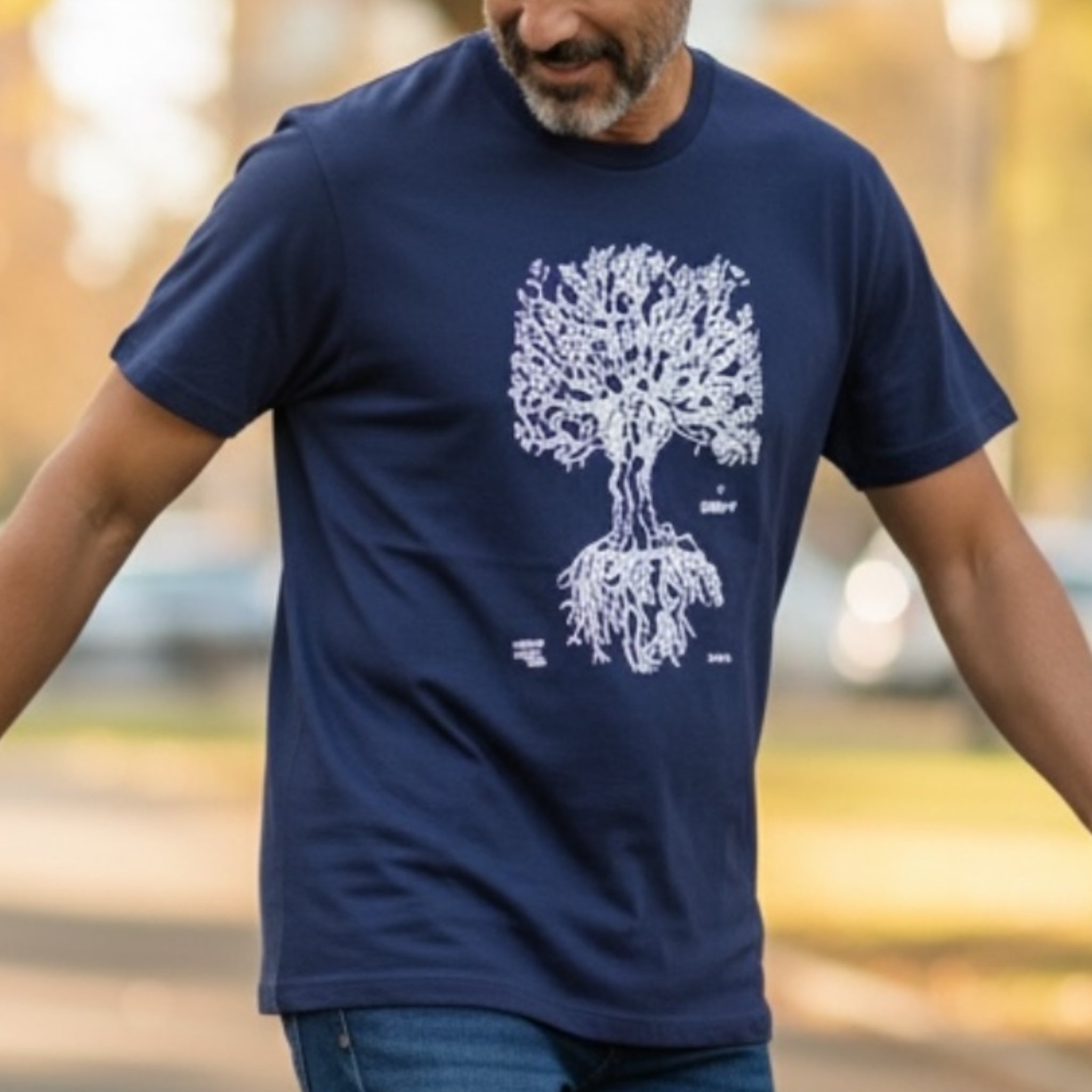 Camiseta Árbol de la vida ciclista Hombre
