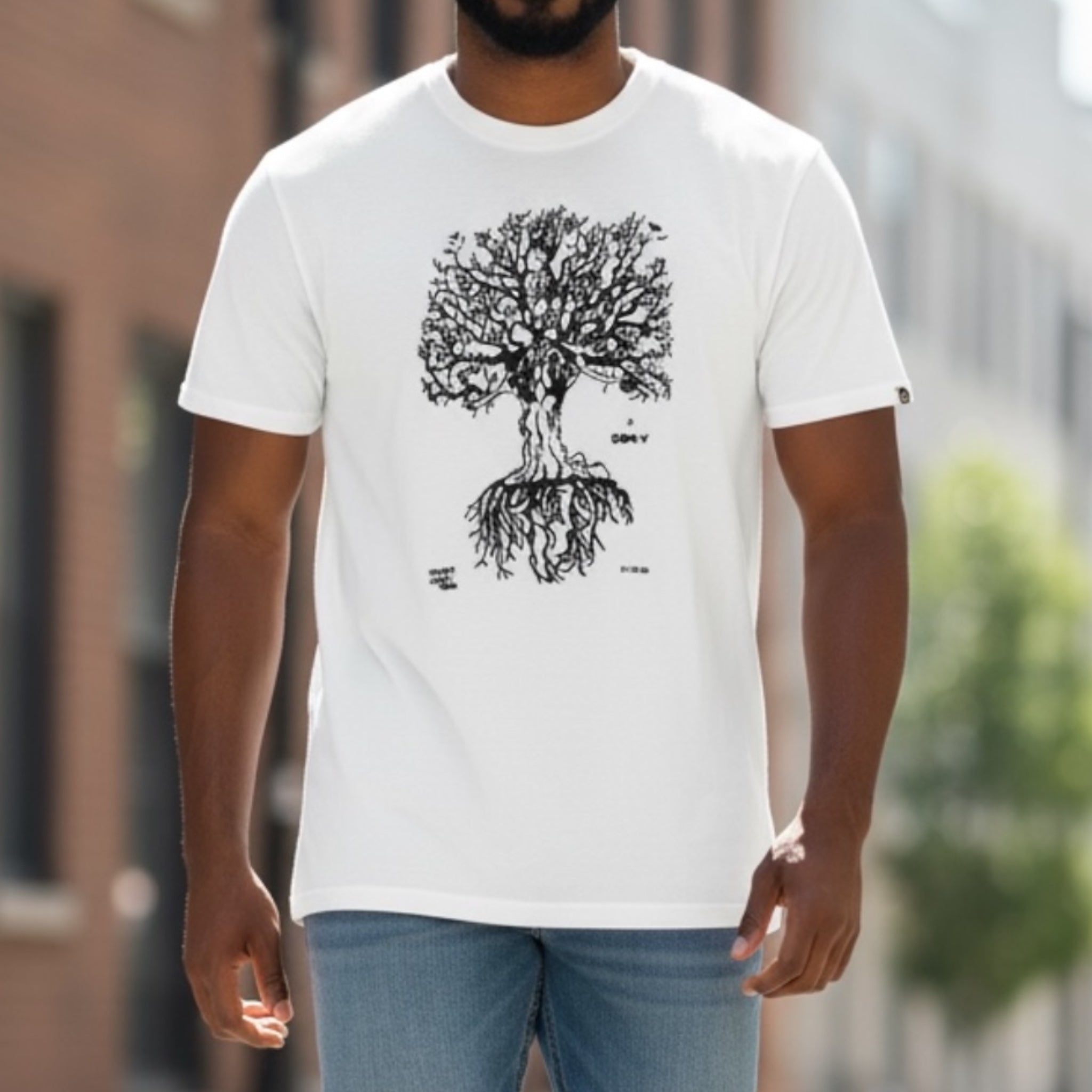 Camiseta Árbol de la vida ciclista Hombre