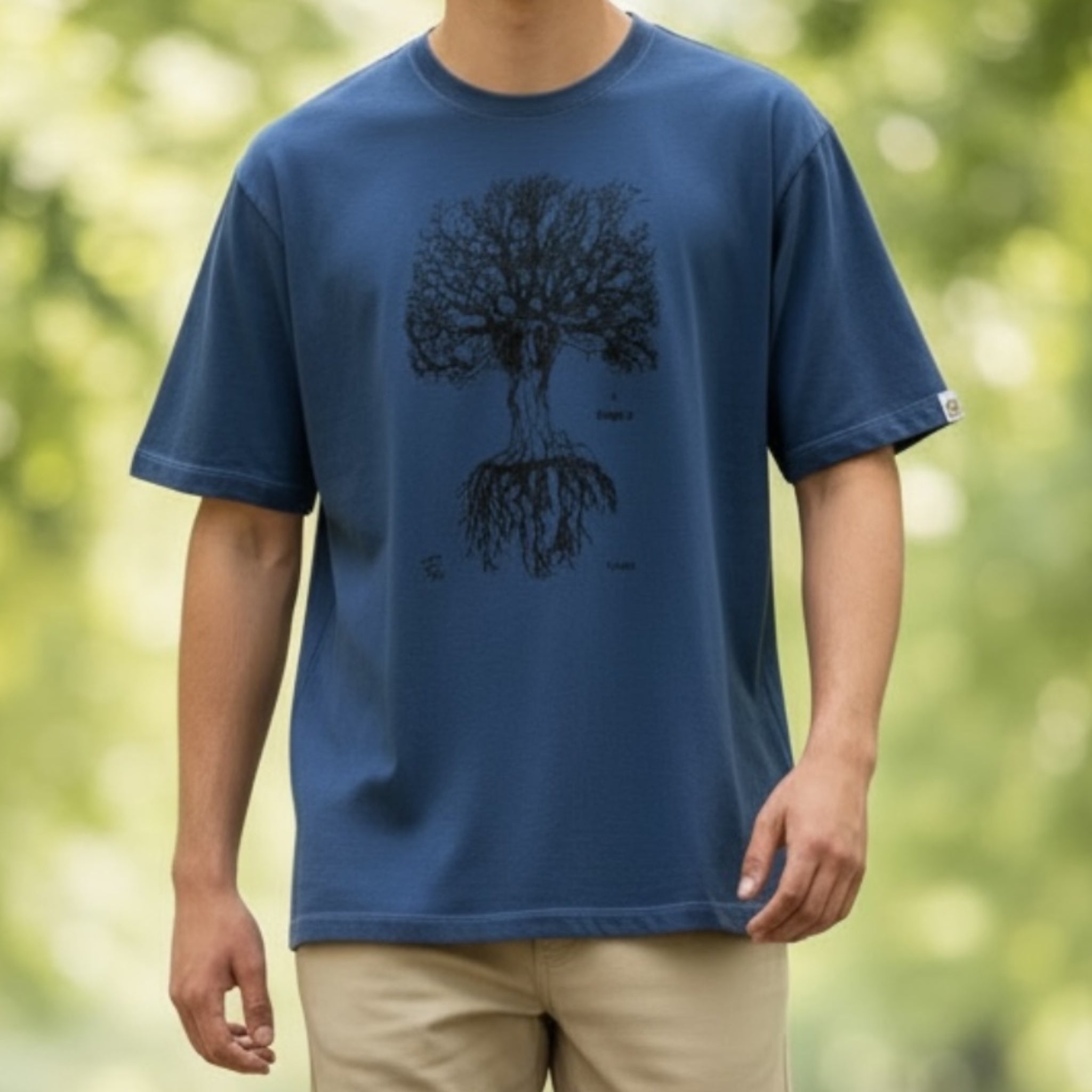 Camiseta Árbol de la vida ciclista Hombre