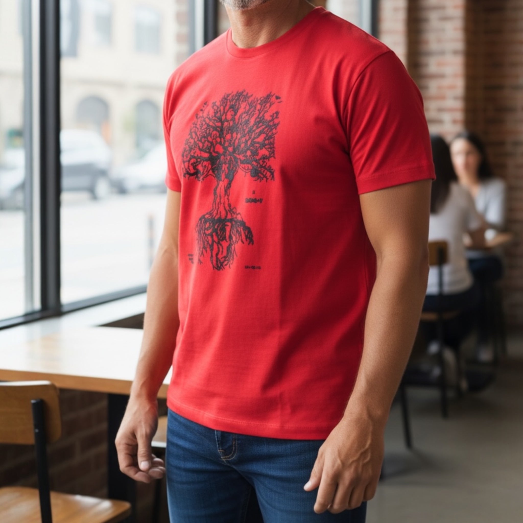 Camiseta Árbol de la vida ciclista Hombre