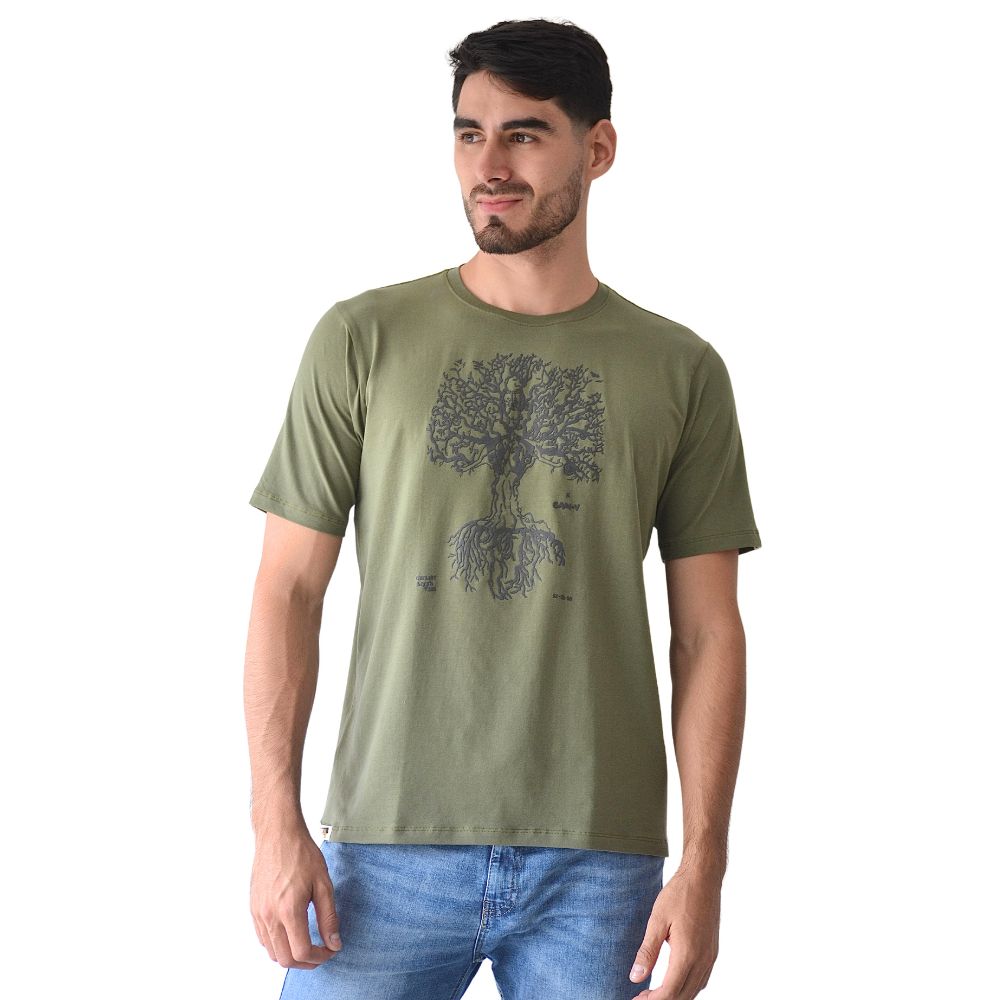 Camiseta Árbol de la vida ciclista Hombre