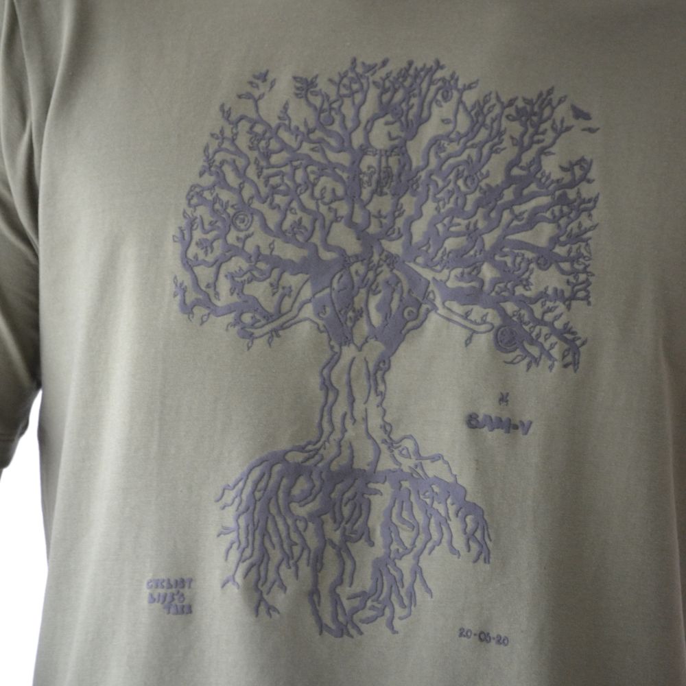 Camiseta Árbol de la vida ciclista Hombre