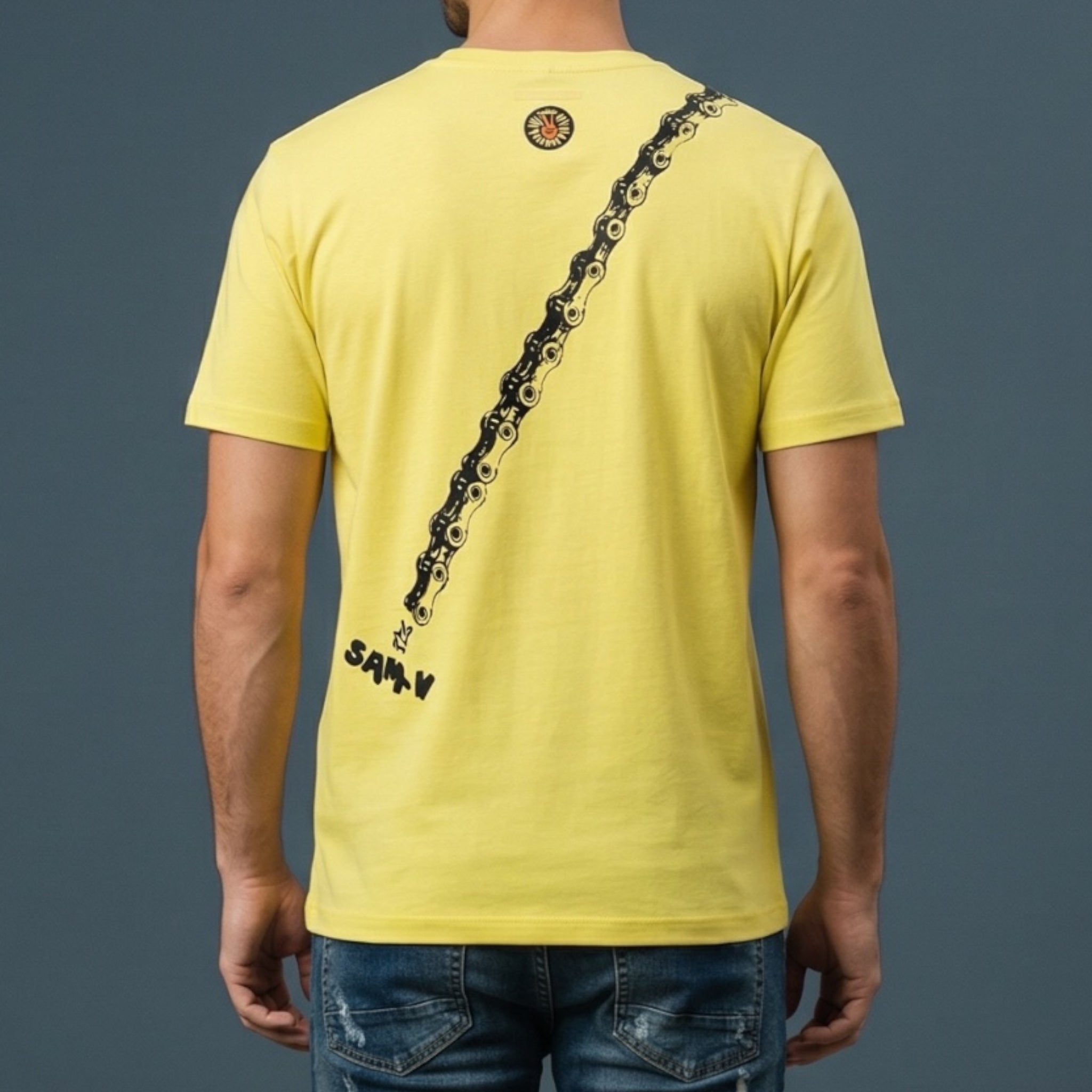 Camiseta cadena Hombre