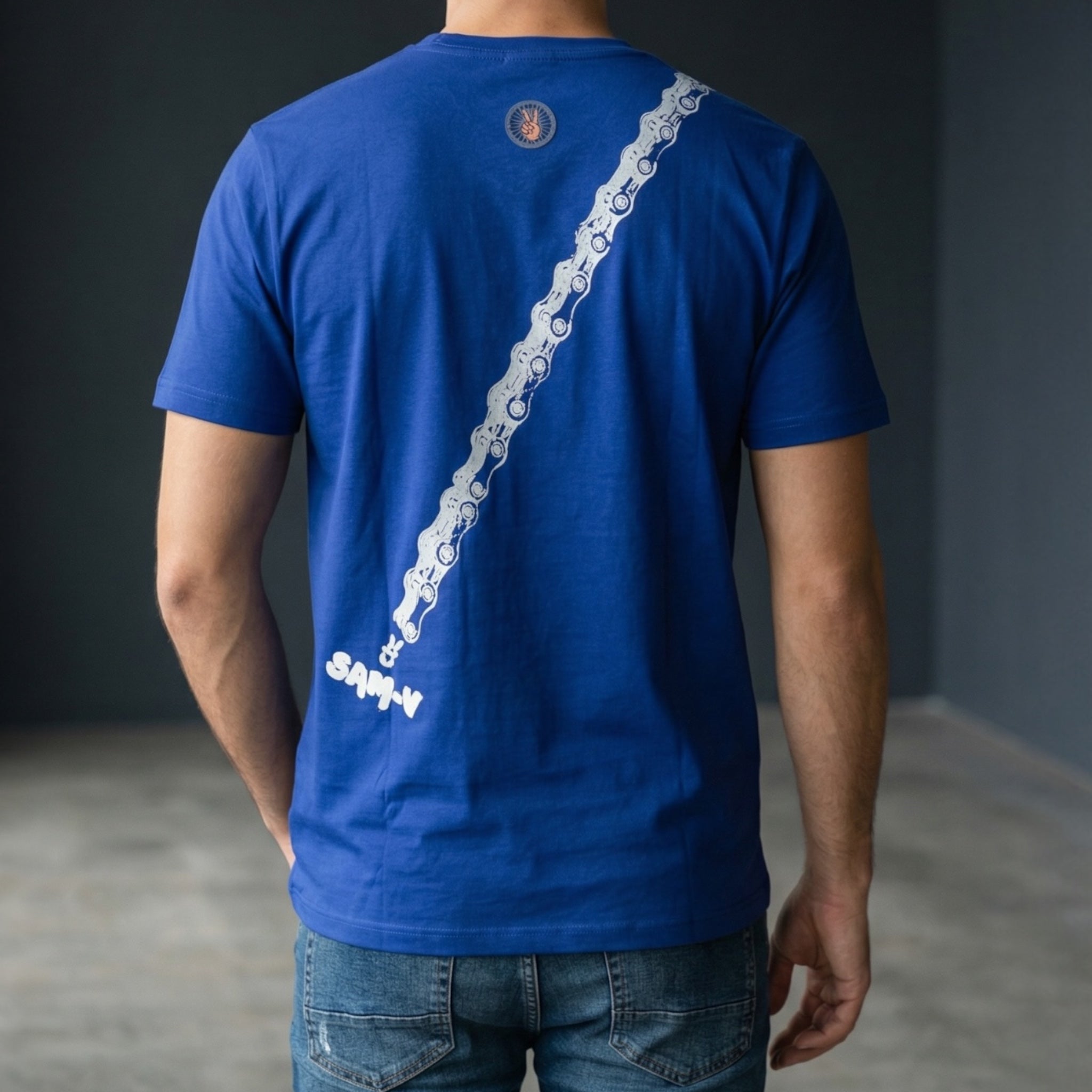 Camiseta cadena Hombre