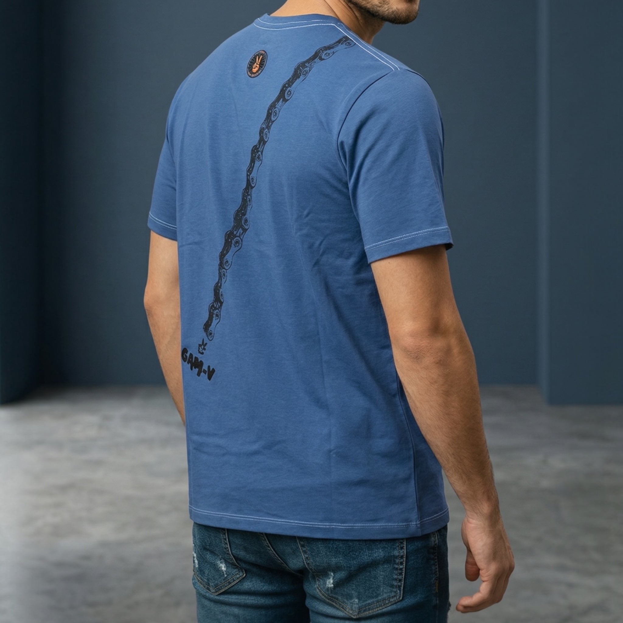 Camiseta cadena Hombre
