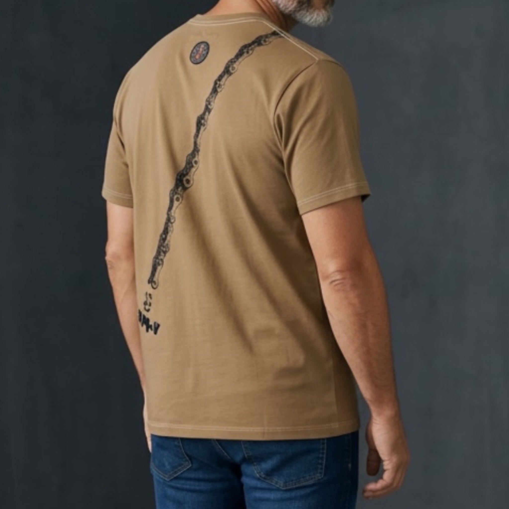 Camiseta cadena Hombre