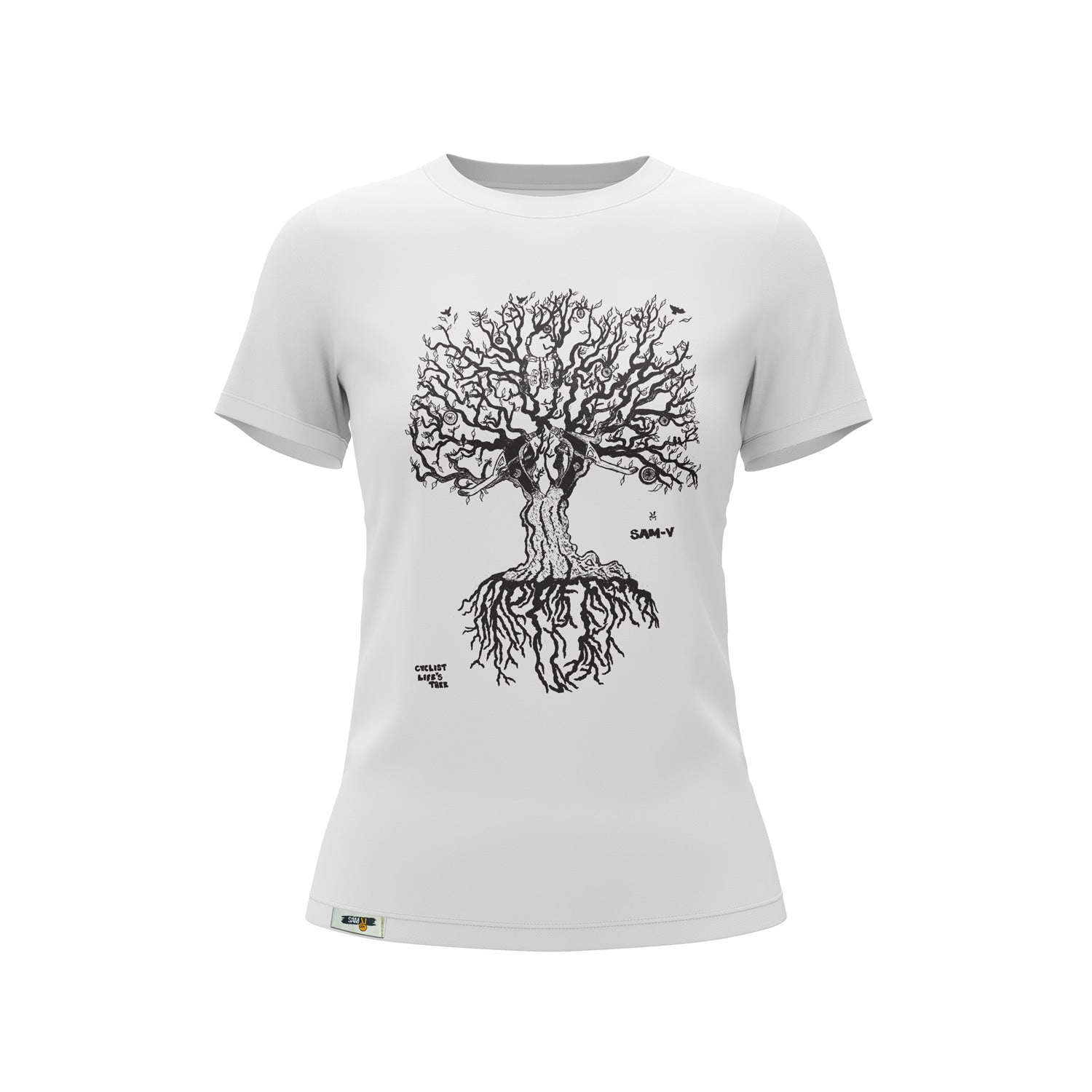 Camiseta Árbol de la vida ciclista Mujer