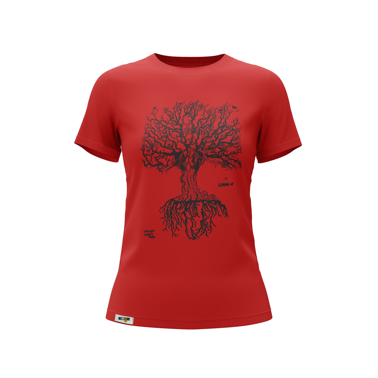 Camiseta Árbol de la vida ciclista Mujer