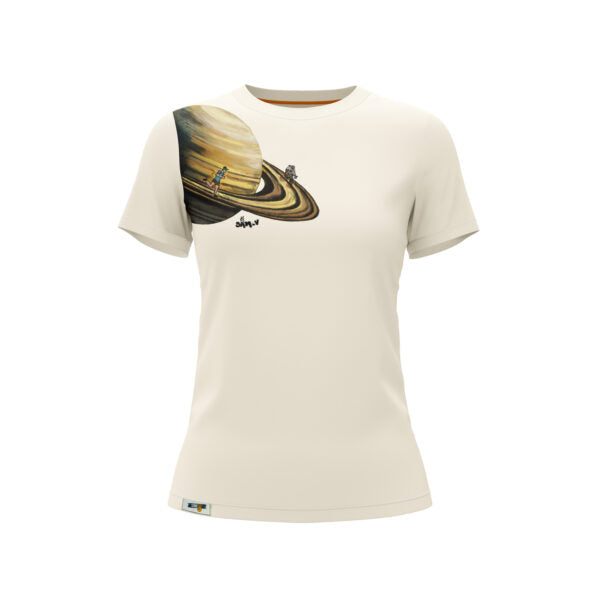 Camiseta Saturno Mujer