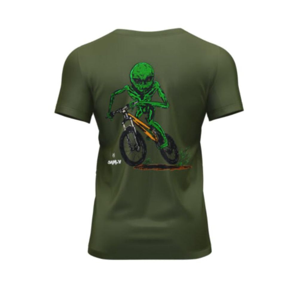 Camiseta Alien Hombre