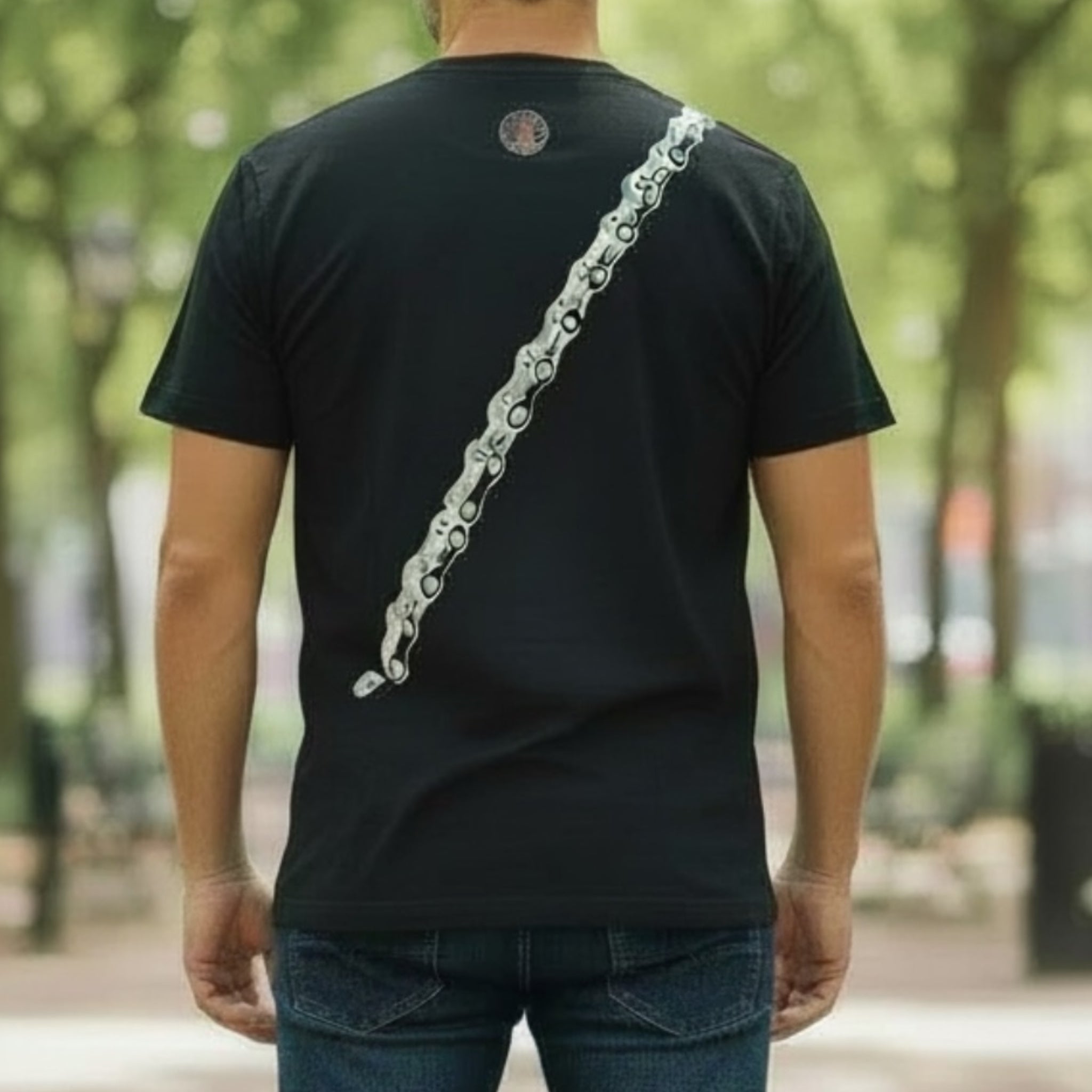 Camiseta cadena Hombre