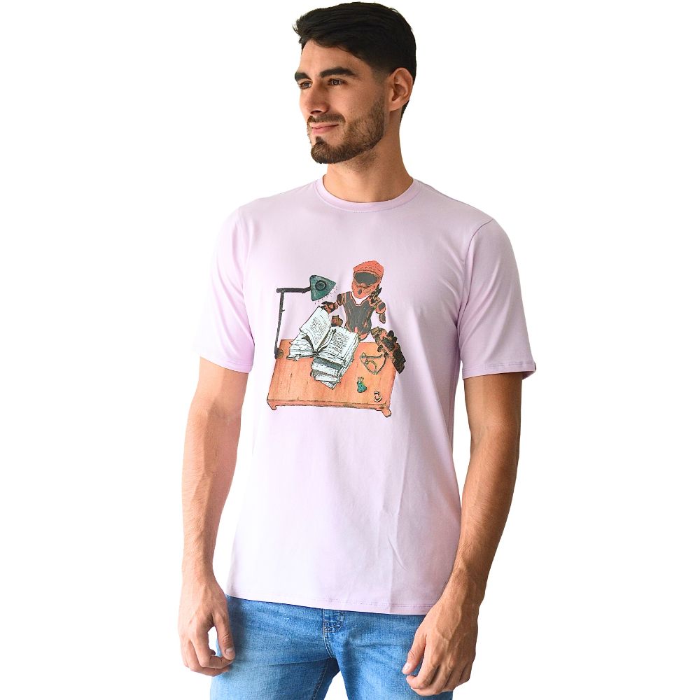 Camiseta Libros Hombre