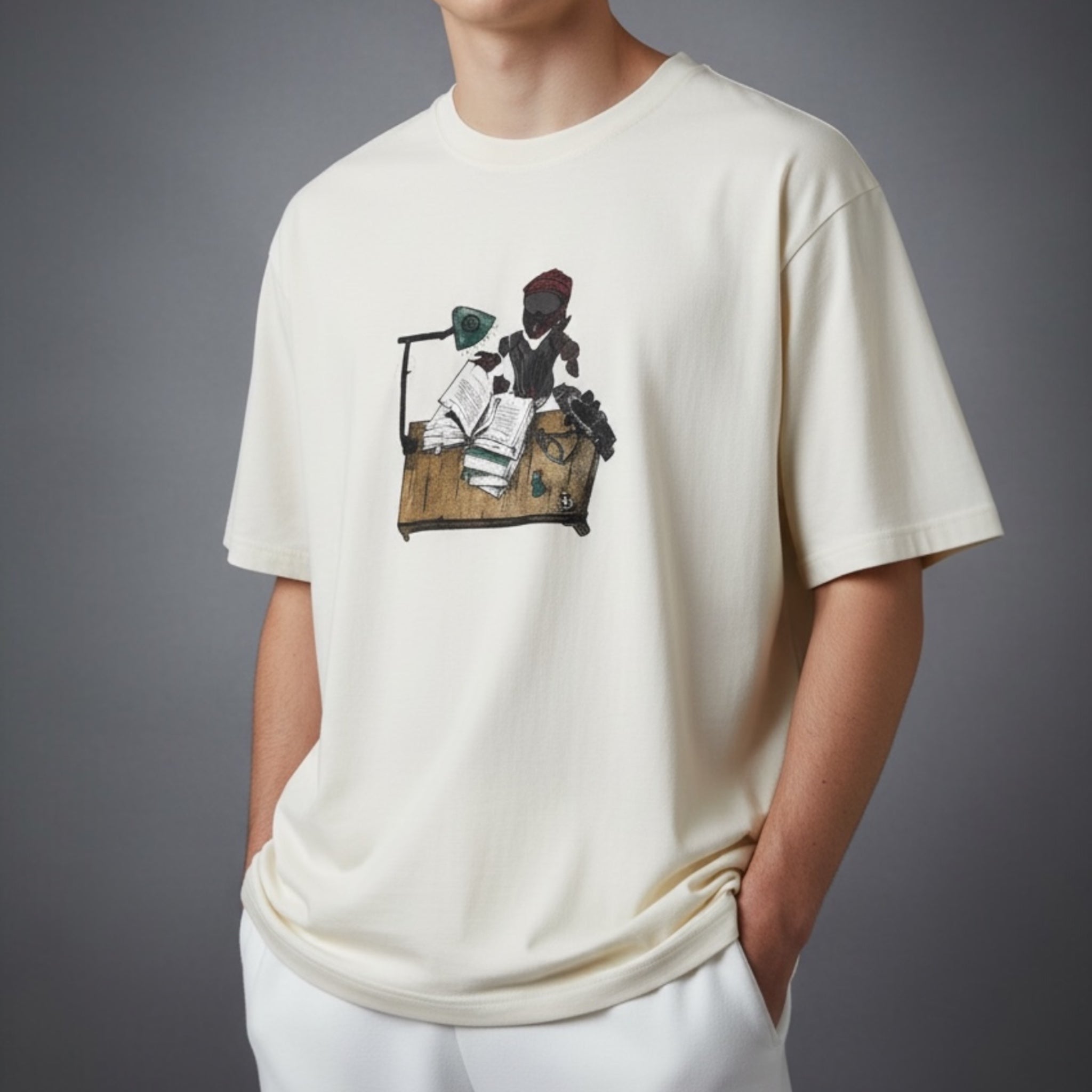 Camiseta Libros Hombre