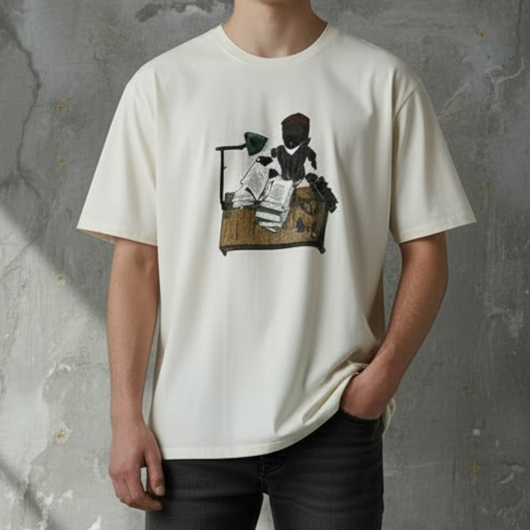 Camiseta Libros Hombre