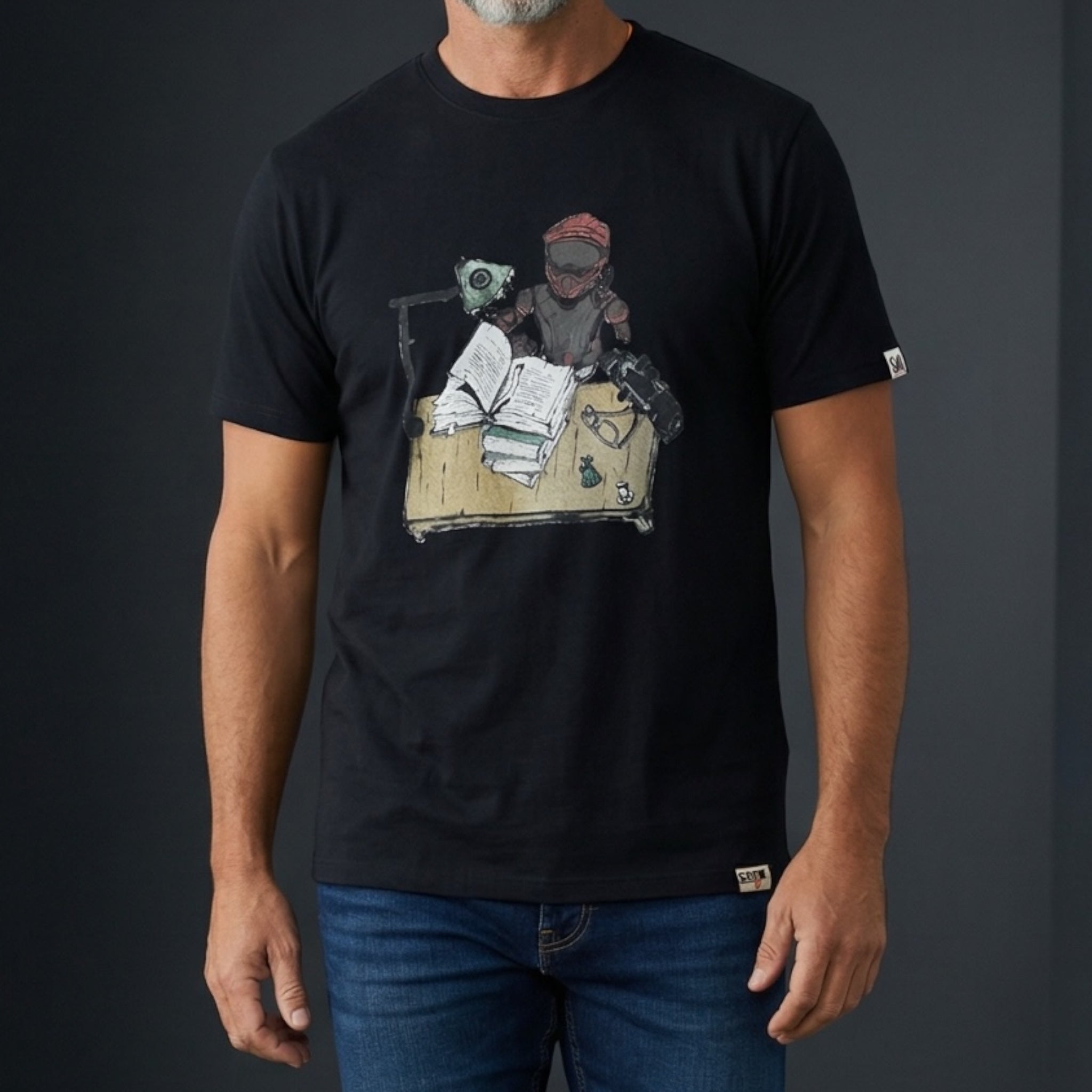 Camiseta Libros Hombre