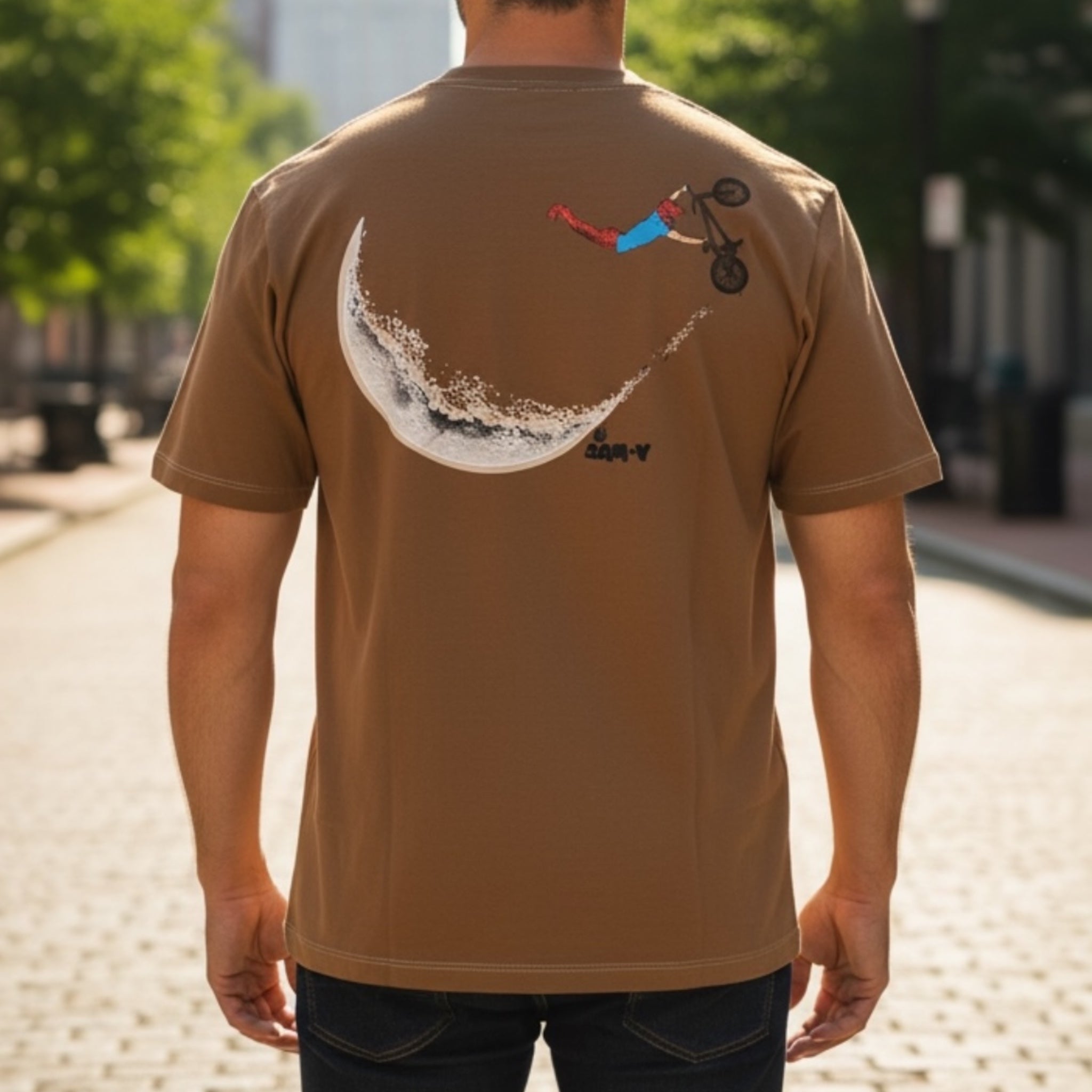 Camiseta Luna Hombre