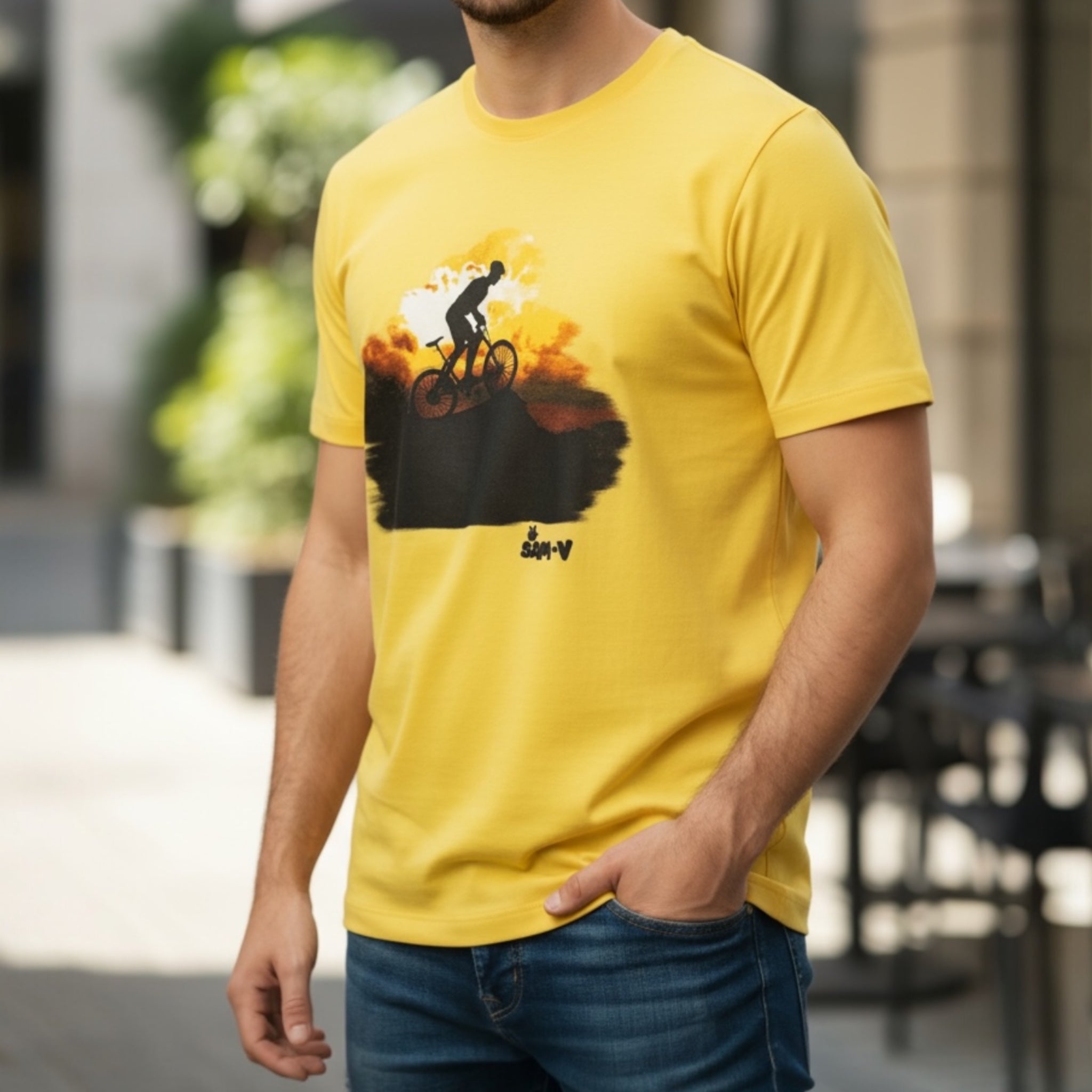 Camiseta MTB Hombre