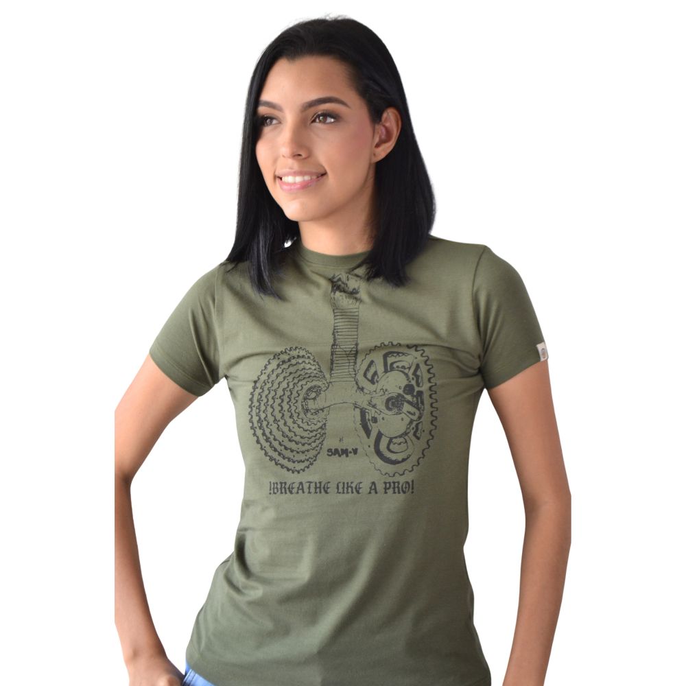 Camiseta Pulmones Mujer