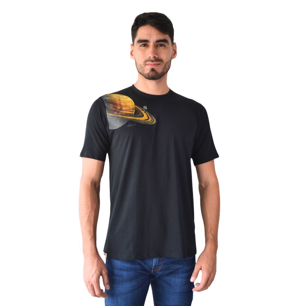 Camiseta Saturno Hombre