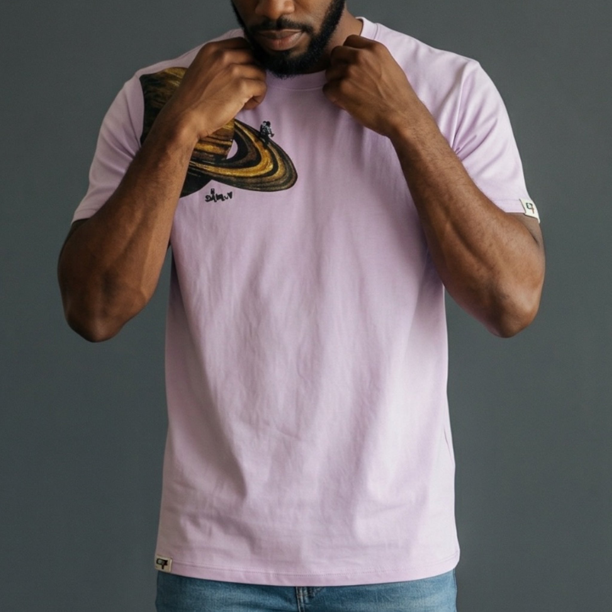 Camiseta Saturno Hombre