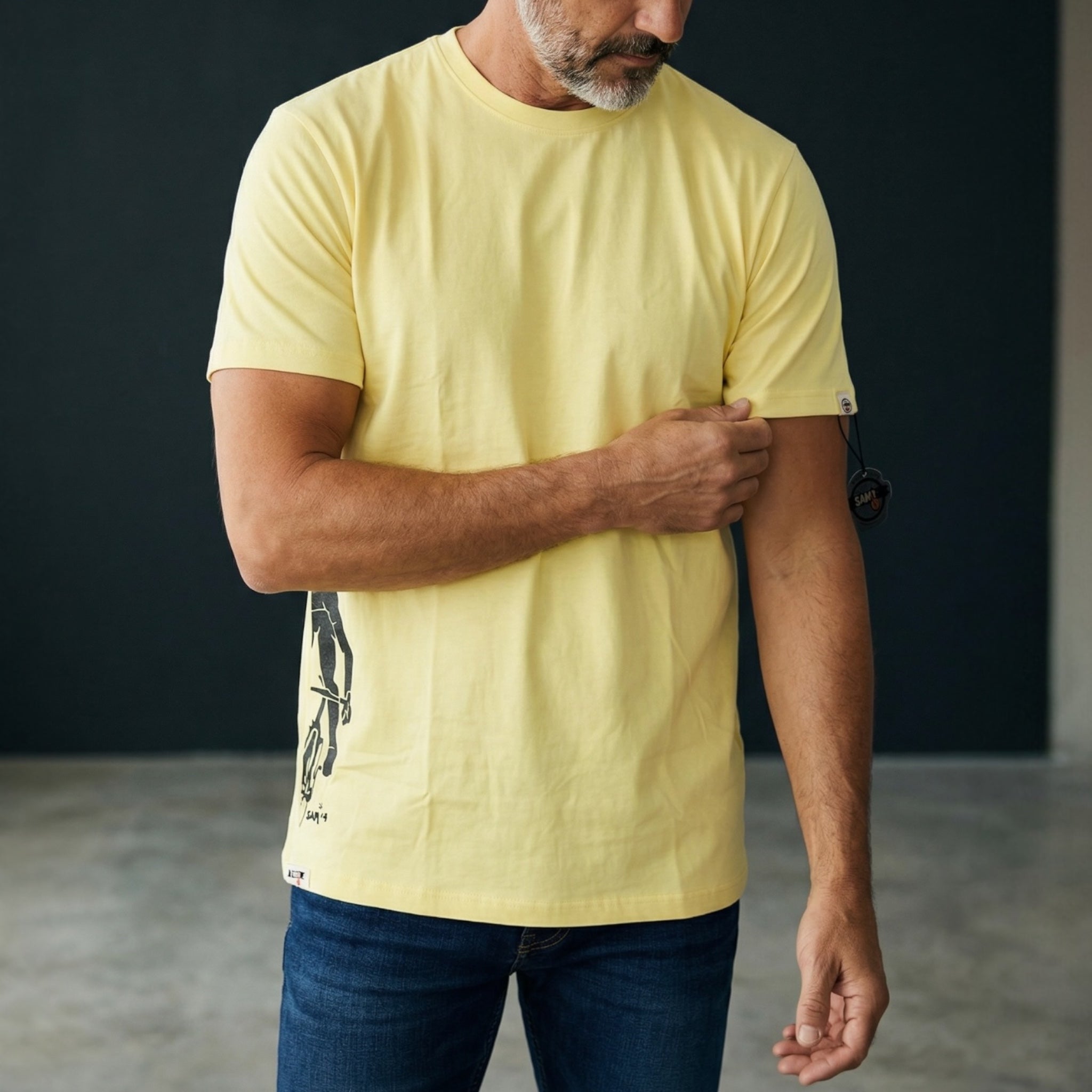 Camiseta Silueta Hombre