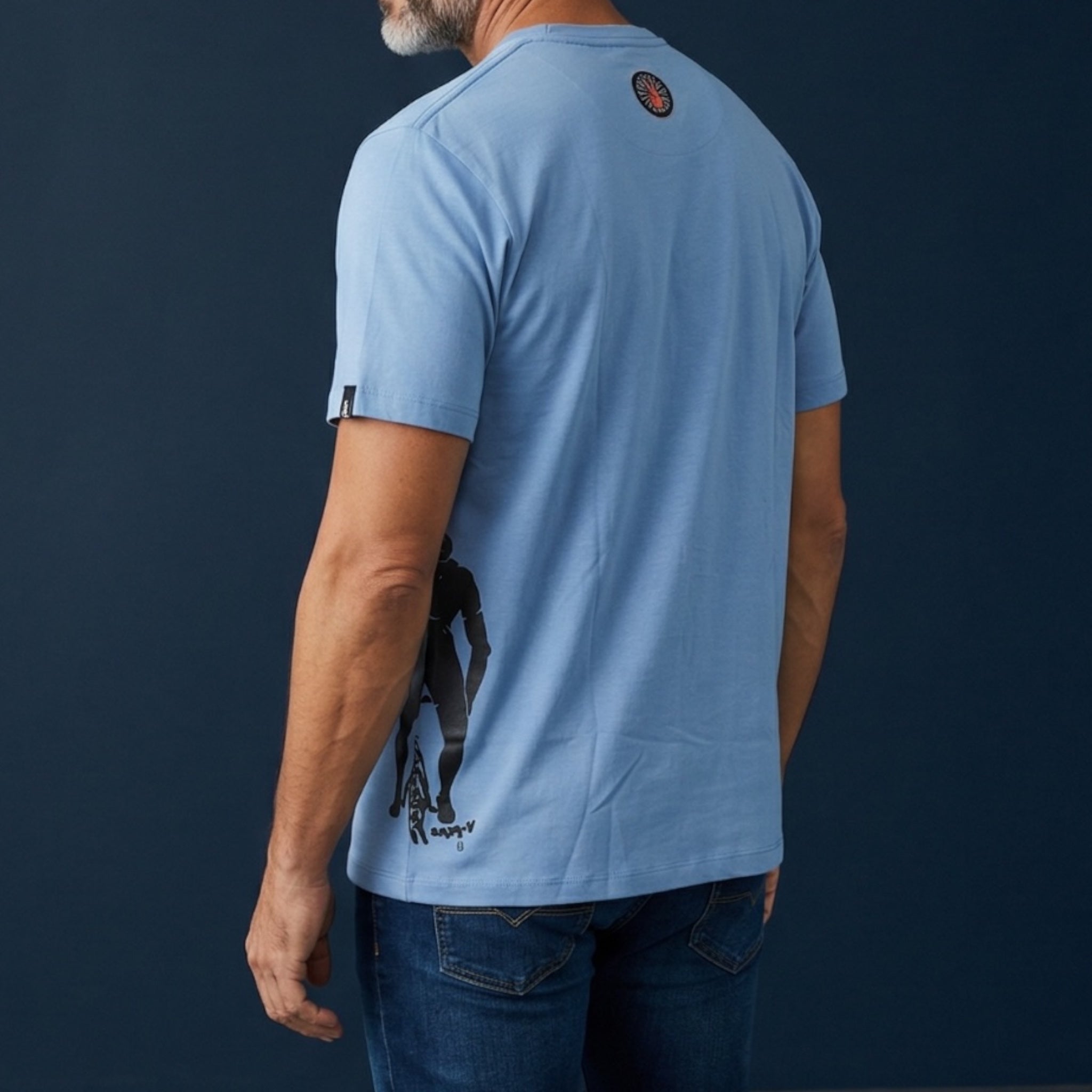 Camiseta Silueta Hombre
