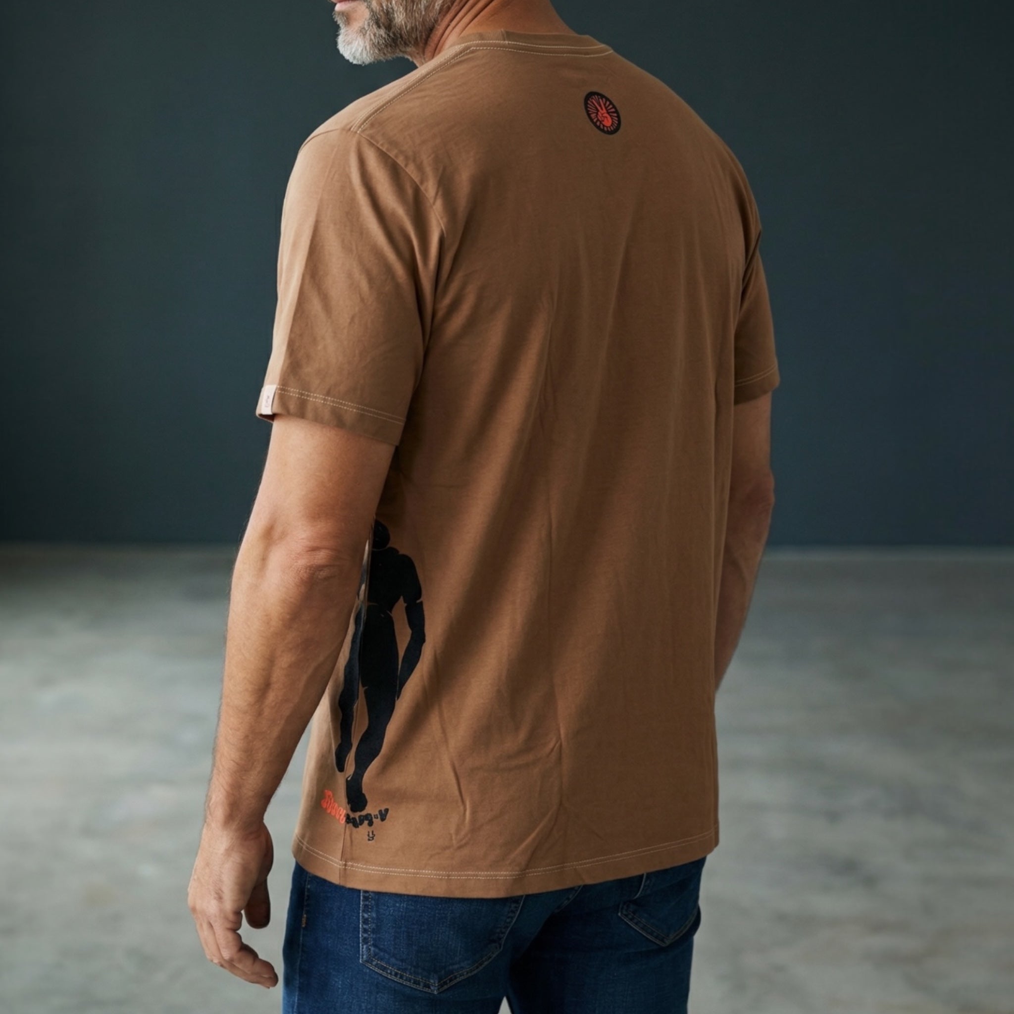 Camiseta Silueta Hombre