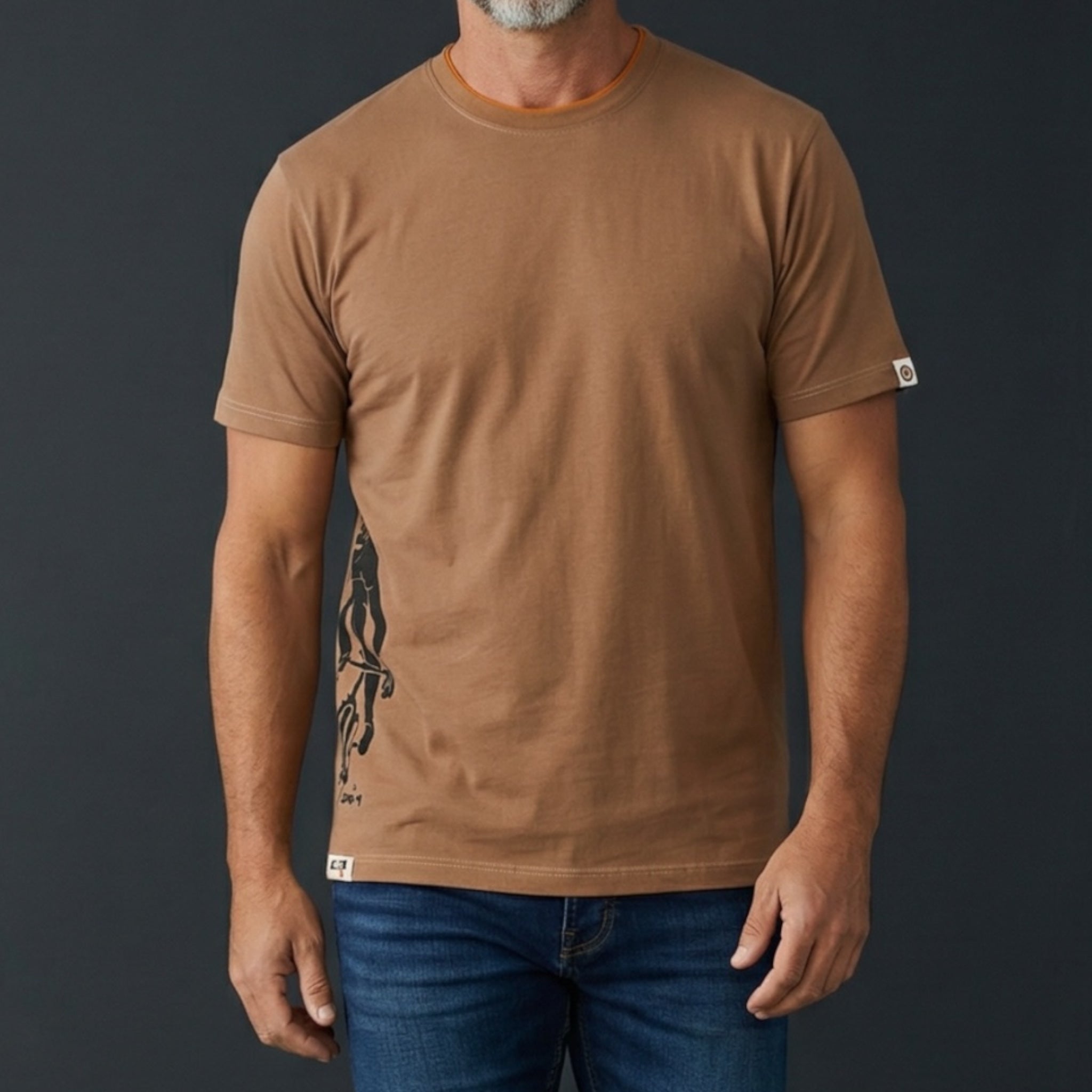 Camiseta Silueta Hombre