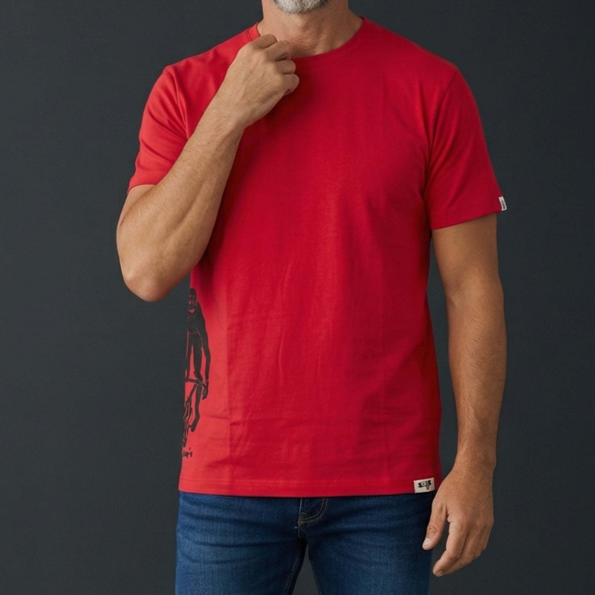Camiseta Silueta Hombre