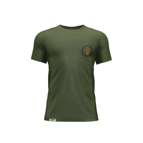 Camiseta - clásica - verde - frente